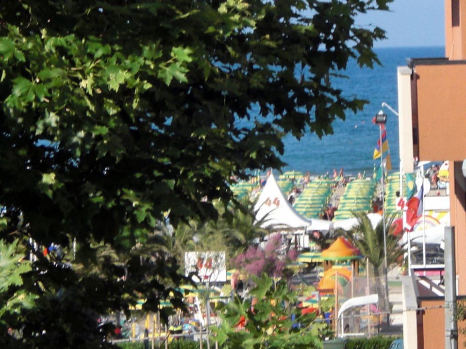 Ausblick in Richtung Meer Hotel St Pierre