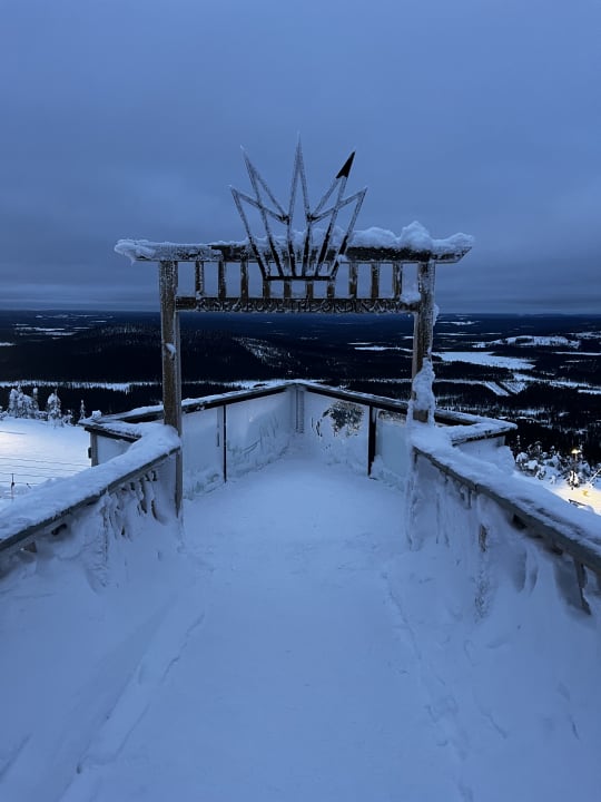 Ausblick Hotel Iso Syöte