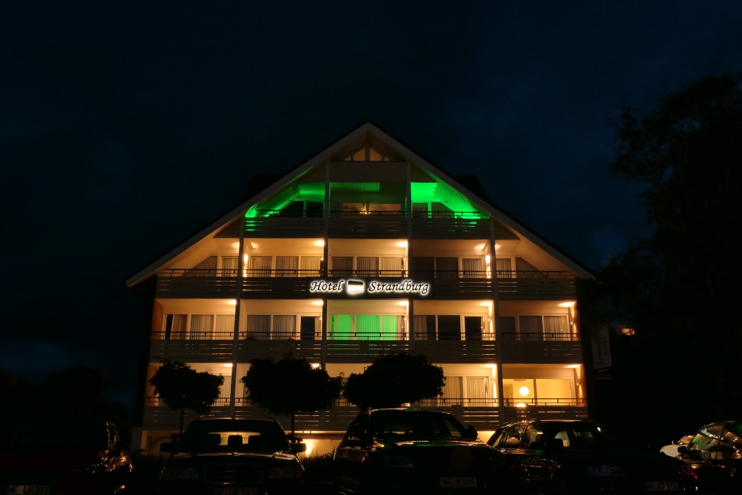 Außenansicht Hotel Strandburg