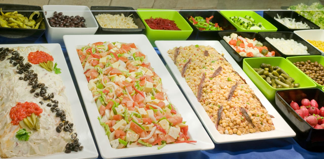 Buffet del restaurant Hotel S'Agaro Mar