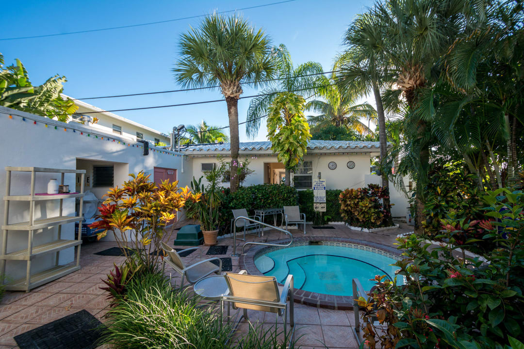 Hinterer Bereich vom Hotel Hotel Shore Haven Resort Inn