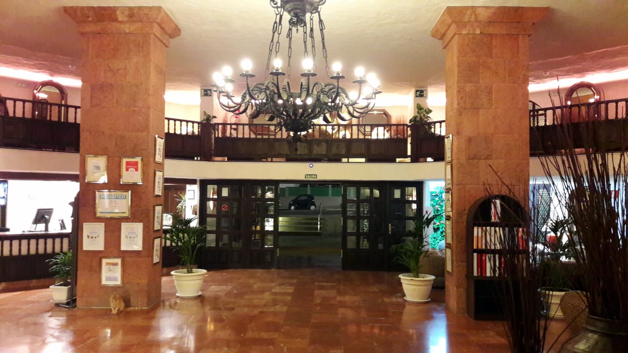 Lobby Hotel Parque Tropical