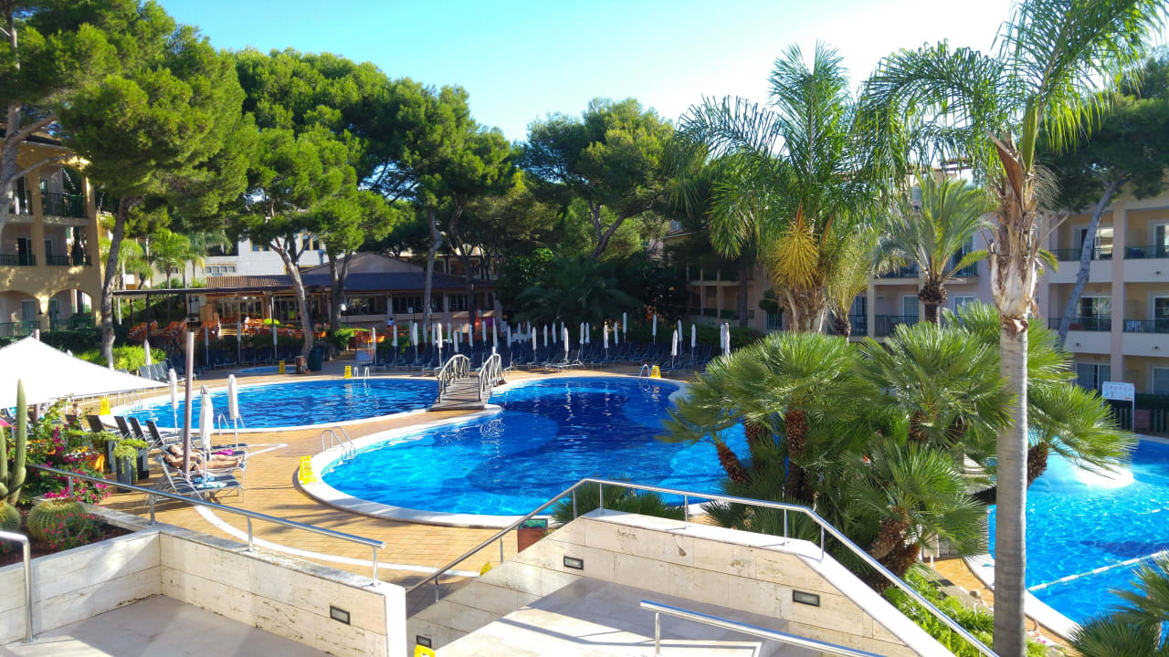 Poolanlage Zafiro Cala Mesquida
