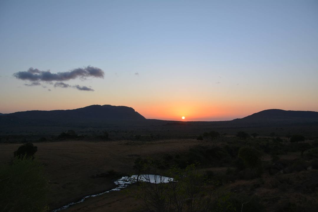 Sonnenaufgang 28.06.2016 Rhino Valley Lodge