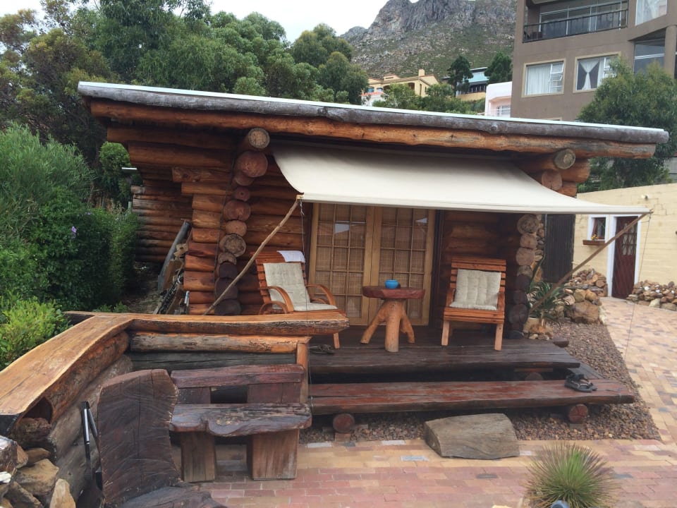 Terrasse vom Whirlpool aus gesehen Little Middle House