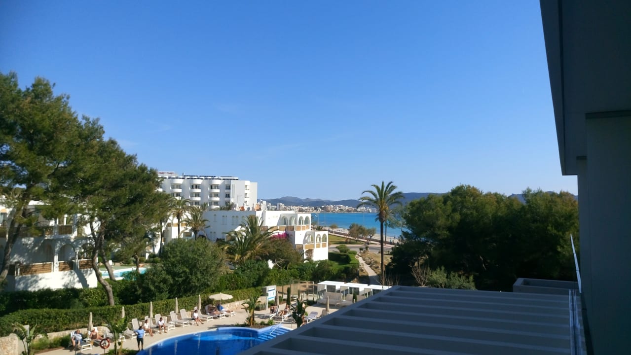 Ausblick Hipotels Bahía Cala Millor