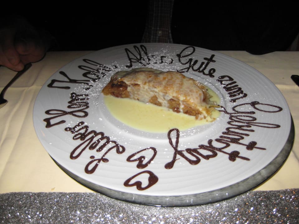 Mein Geburtstagsdessert Hotel St. Florian