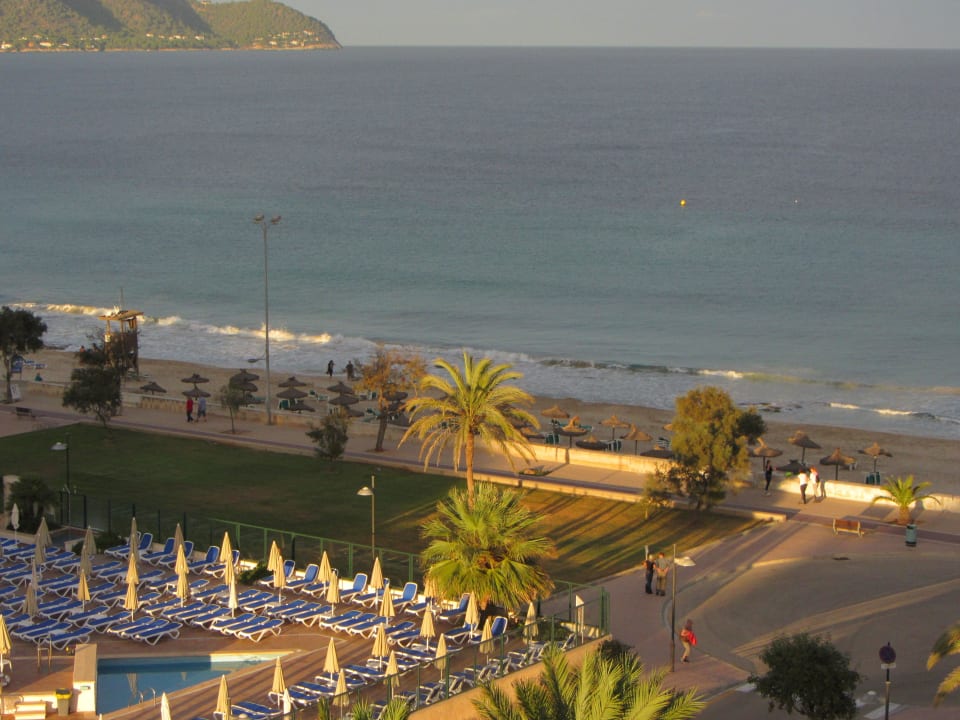 Vom Balkon Hipotels Hipocampo Playa