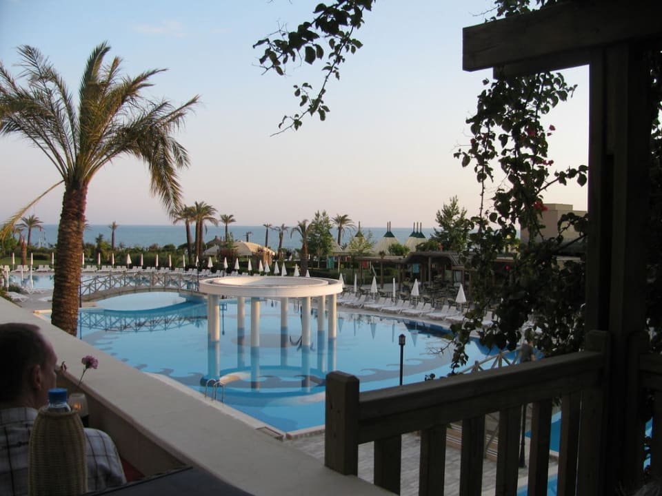 Ausblick vom Abendbrot China Restaurant Trendy Aspendos Beach Hotel