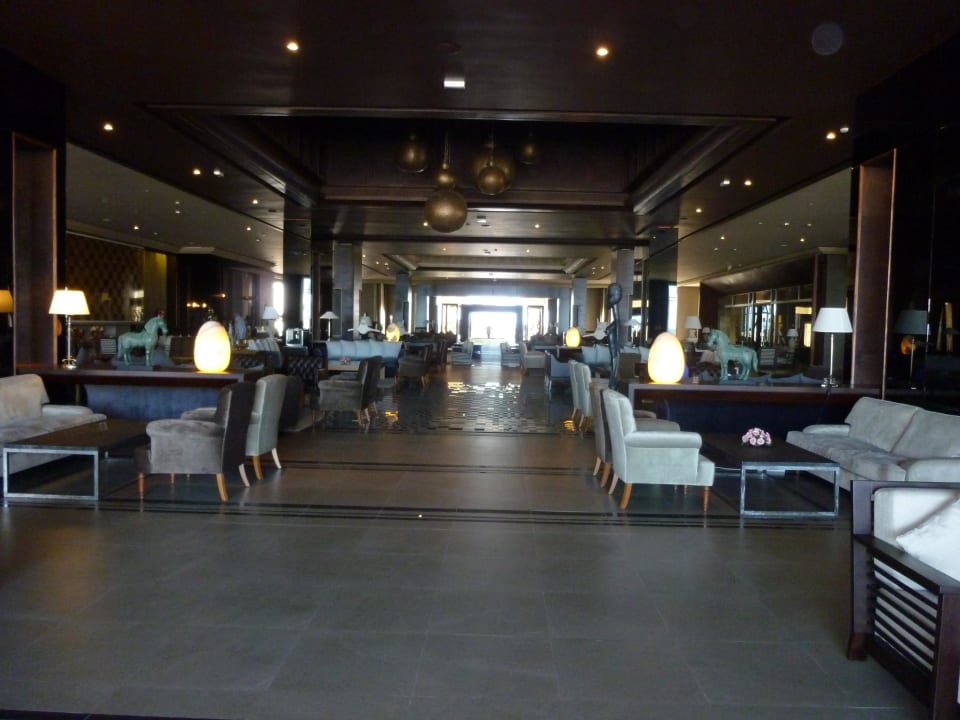 Die riesengroße gemütliche Halle Hotel Riu Palace Tikida Agadir