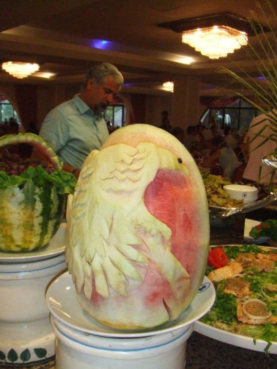 Was man alles aus so einer Wassermelone machen kan Hotel Süral