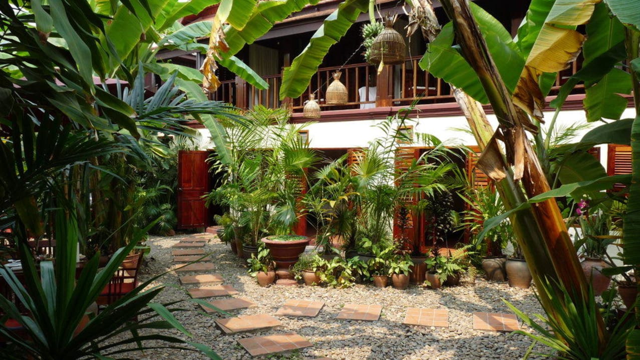 Garten des Lotus Villa Hotels Hotel Lotus Villa