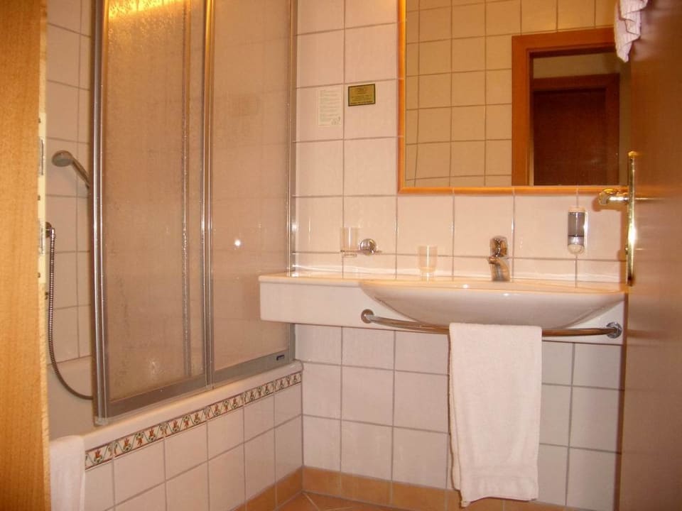 Badezimmer Hotel Andreas Hofer
