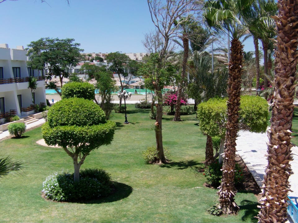 Blick auf einen Pool The Grand Hotel Hurghada