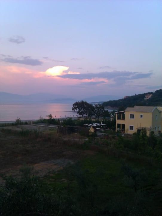Ausblick von der Taverne Hotel Kalamaki