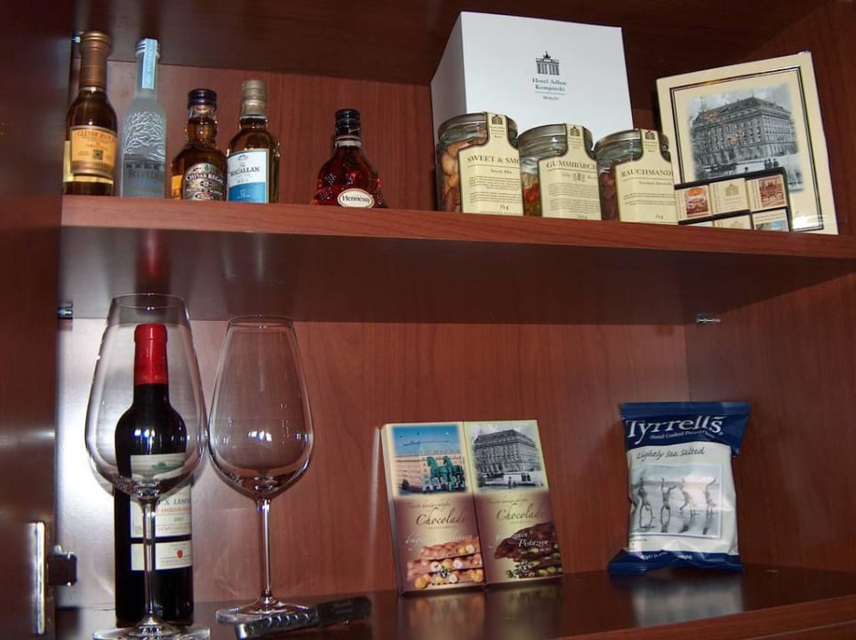 Snacks und Schokolade Hotel Adlon Kempinski Berlin