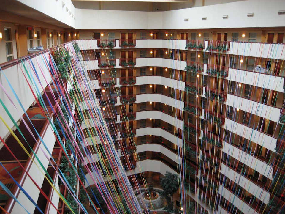 Tolle Lobby - Ballon Fiesta Embassy Suites Albuquerque