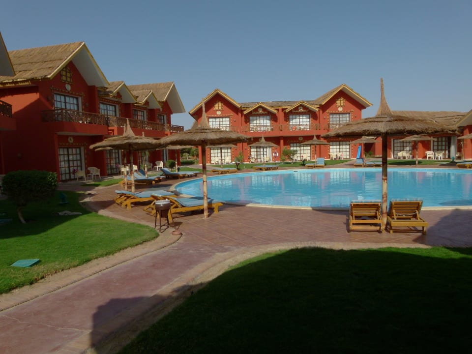 Ausblick vom Zimmer Pickalbatros Jungle Aqua Park Resort - Neverland Hurghada