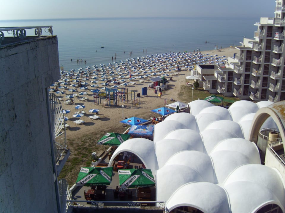 Blick auf den Strand Hotel Borjana