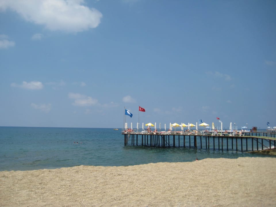 Blick zum Steg Club Dizalya