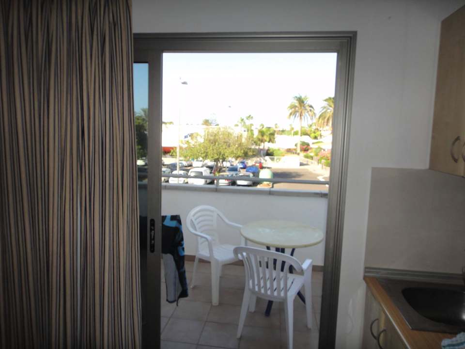 Blick auf den Balkon Dolores Apartments
