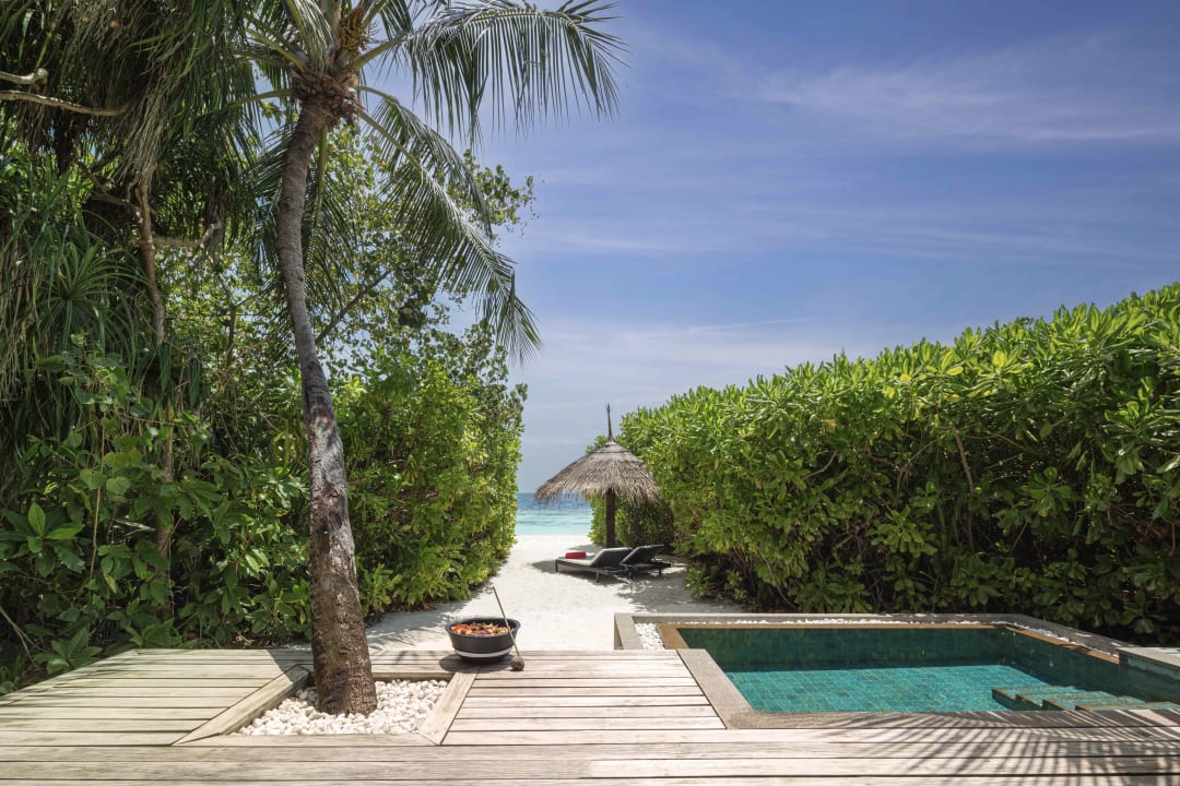 Ausblick NH Collection Maldives Havodda Resort
