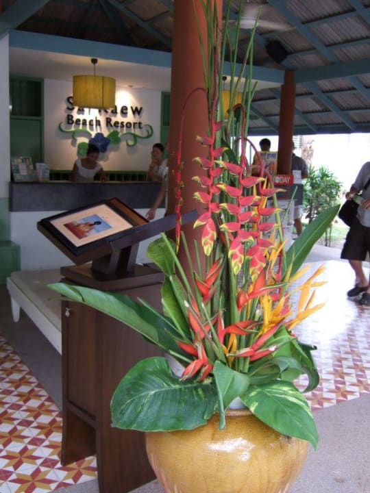 Die Rezeption Sai Kaew Beach Resort
