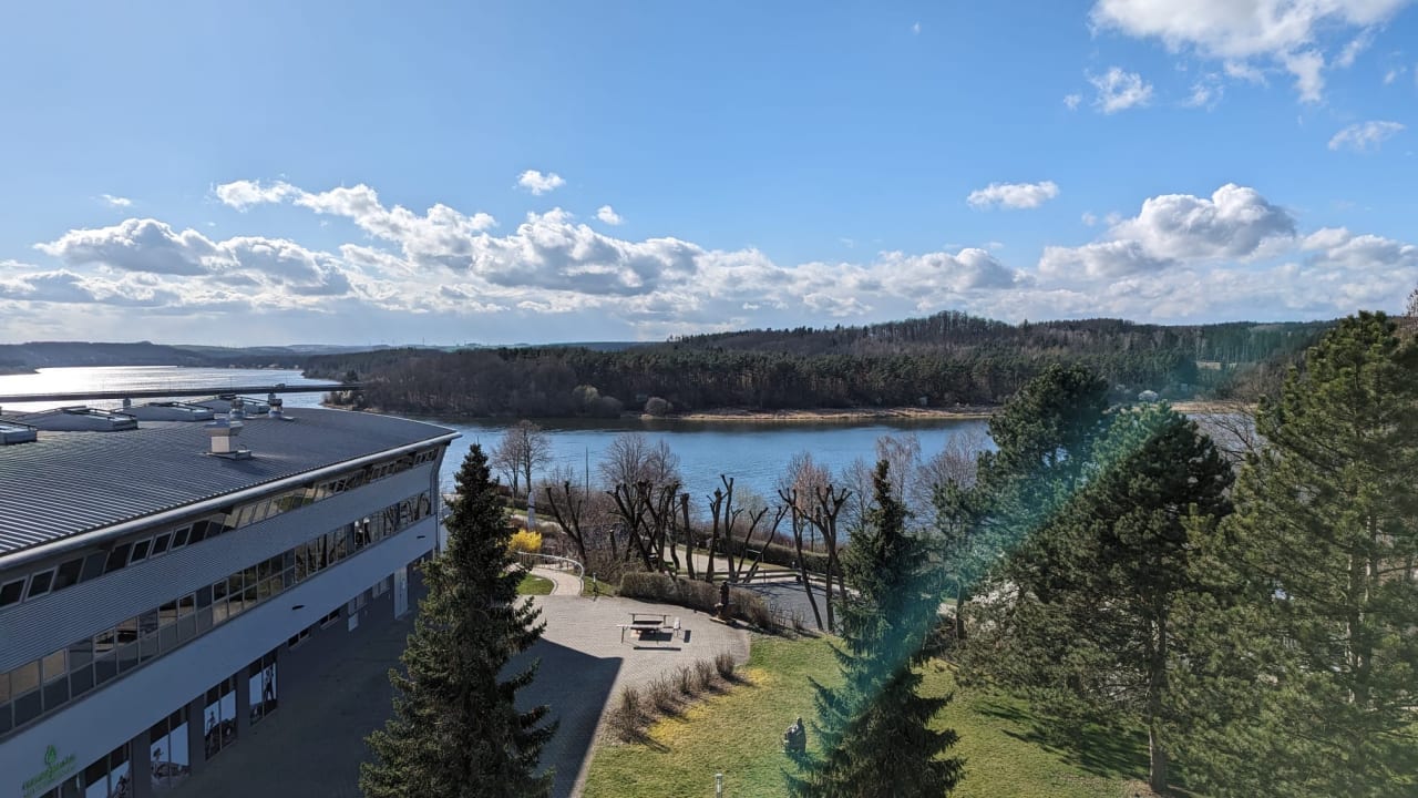 Außenansicht Bio-Seehotel Zeulenroda