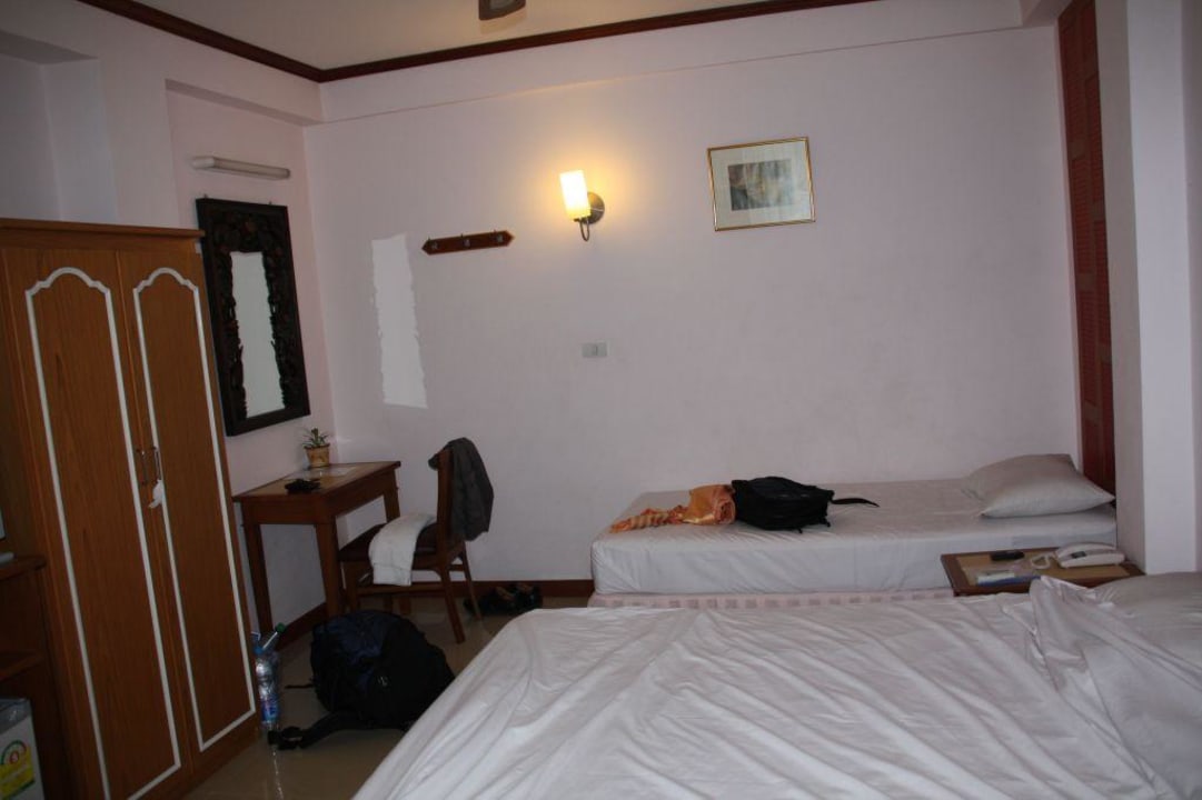 Übersicht des Zimmers Hotel New Siam 3