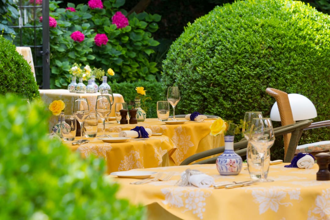 Gartenanlage Hotel A La Cour d'Alsace