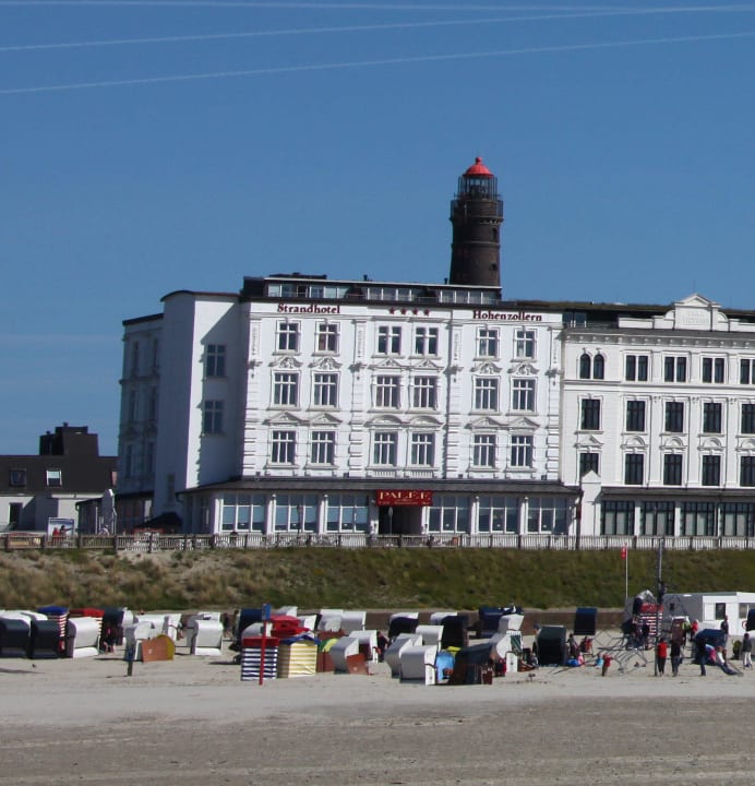 Außenansicht des Hotels Strandhotel Hohenzollern