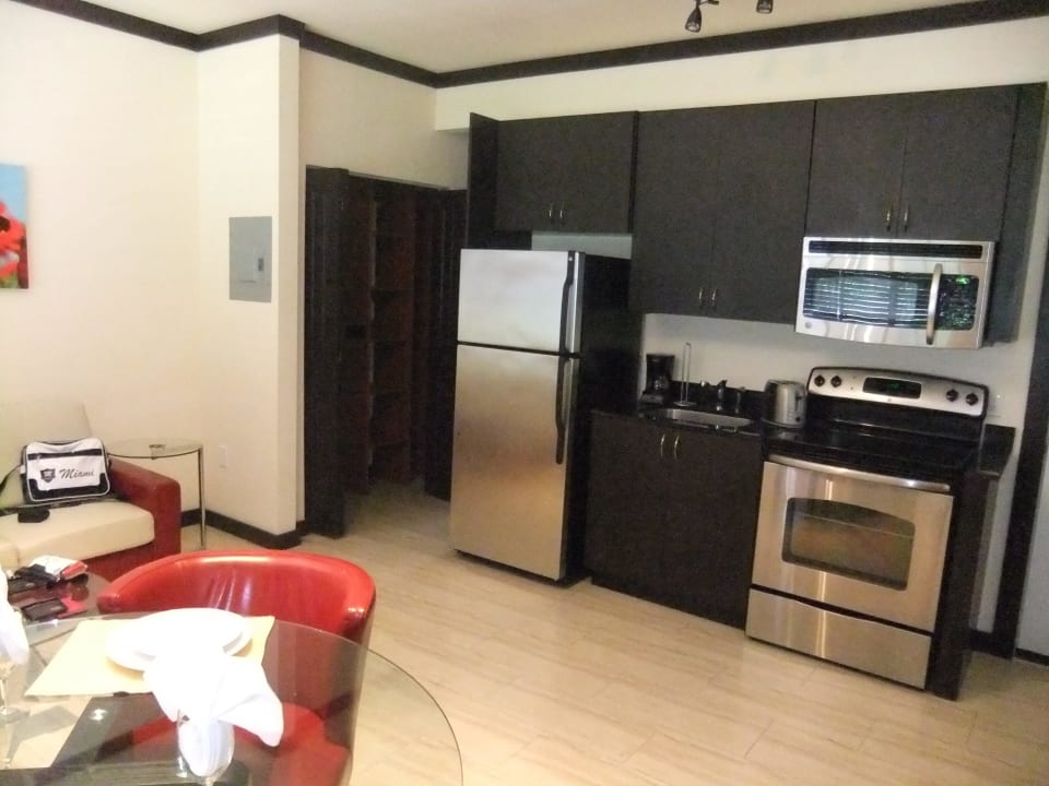Küche Aparthotel Tradewinds Miami Beach