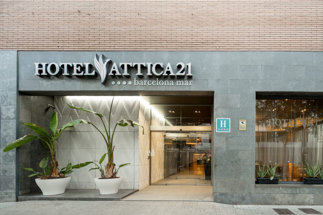 Außenansicht Hotel Attica 21 Barcelona Mar