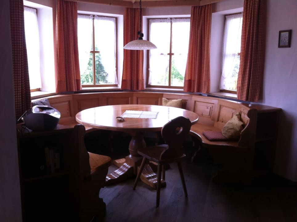 Esszimmer Fewo Zugspitze Berghof Walser