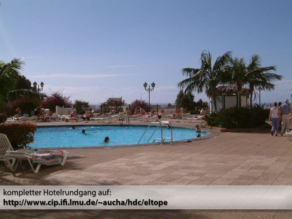 Pool vom El Tope Hotel Atlantic El Tope