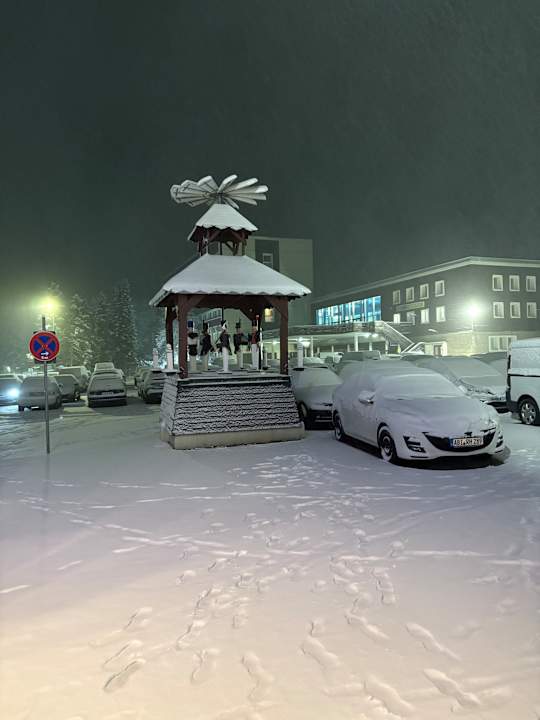 Ausblick AHORN Hotel Am Fichtelberg
