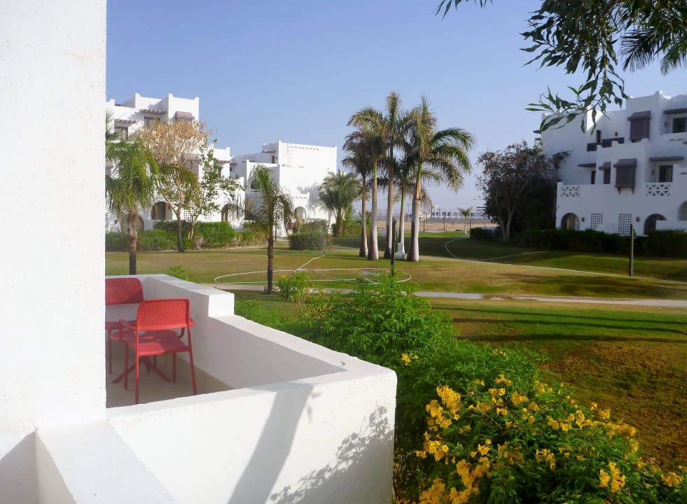 Blick vom Balkon Hotel Mercure Hurghada