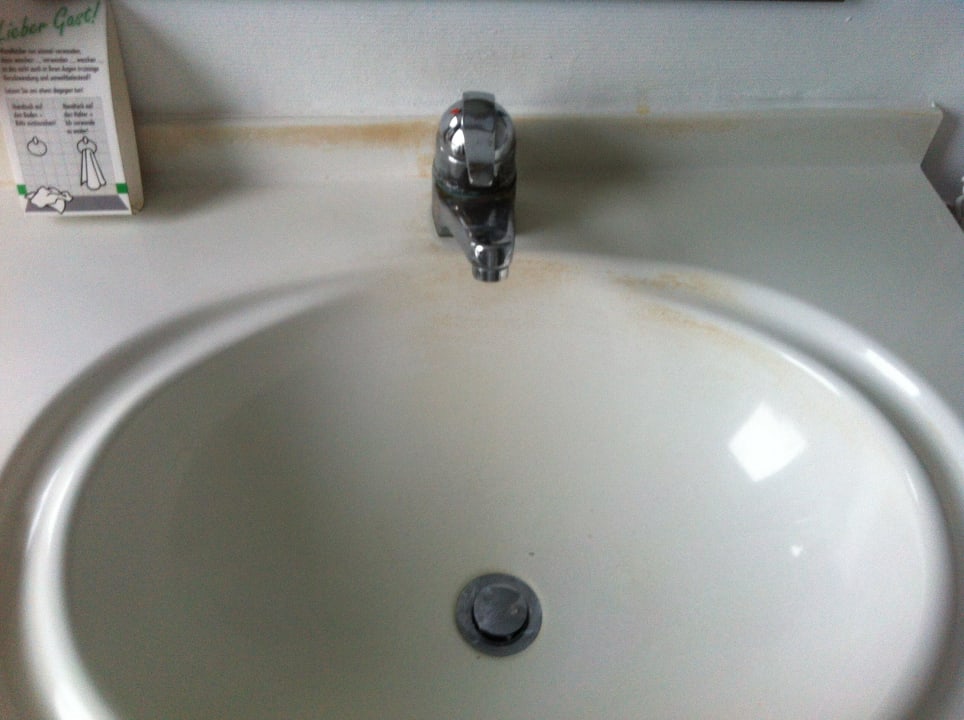 Verschmutzte Waschbecken Meeressterne Hotel Residenz Heringsdorf