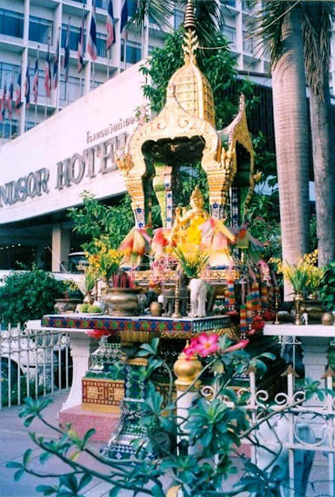 Geisterhäuschen vor unserem Hotel Windsor Hotel Windsor Suites & Convention