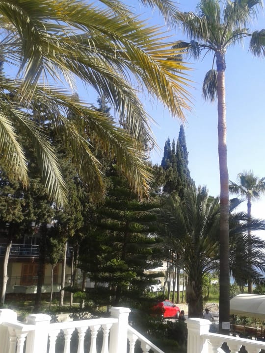 Sehr schöner Garten Ramira Beach Hotel