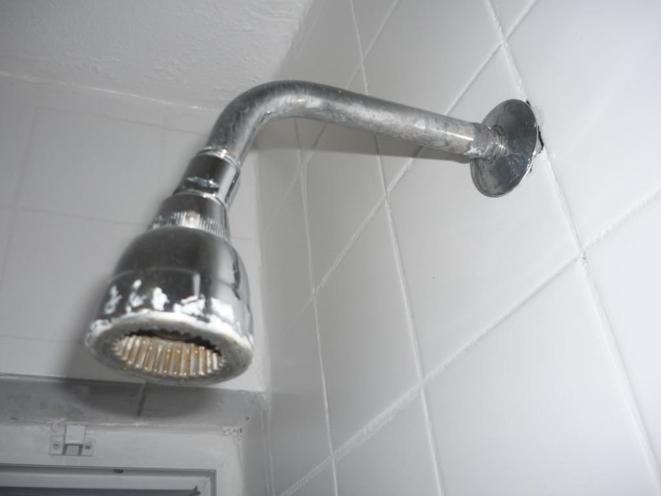 Dusche, sehr unhygienisch Club Sidelya Hotel