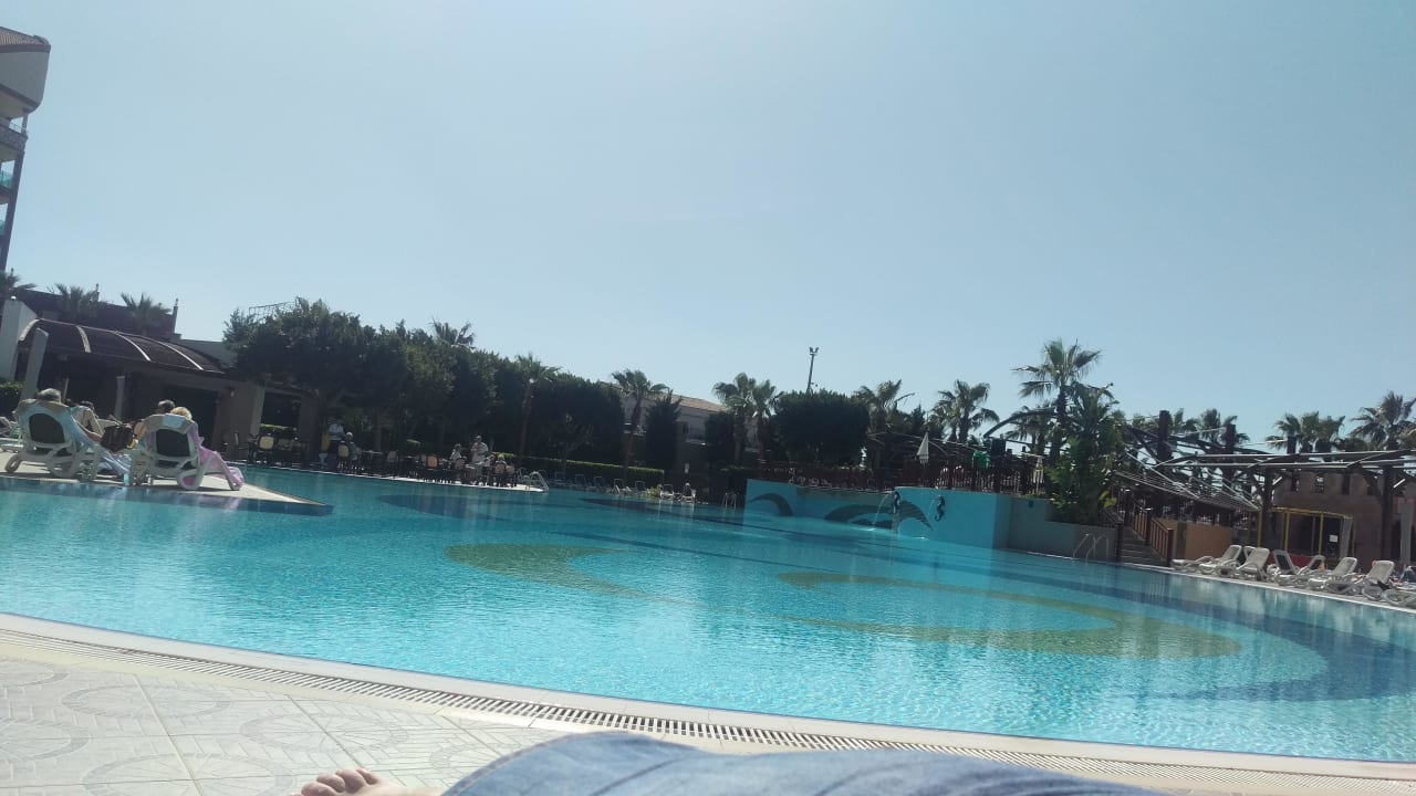 Morgens am Pool Aydinbey Kings Palace & Spa