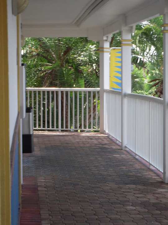 Blick vom Zimmer nach links Hotel Magnuson Marina Cove