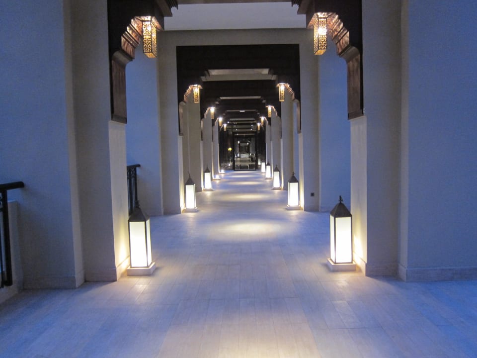 Weg von den Zimmern zur Lobbybar Hotel Riu Palace Tikida Agadir