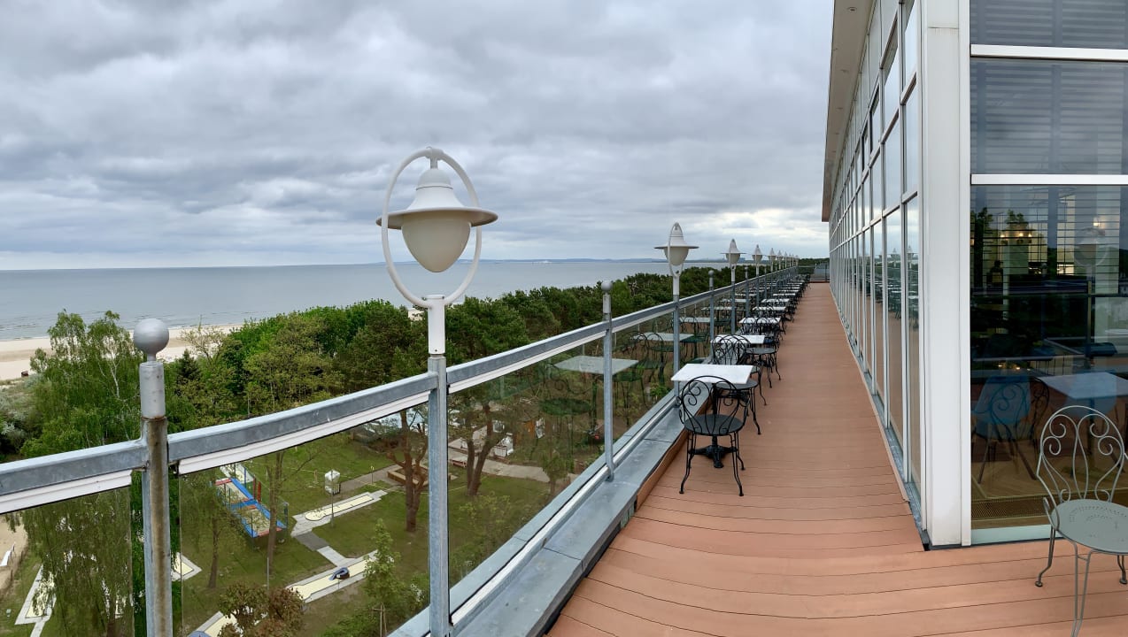 Ausblick Strandhotel Ahlbeck