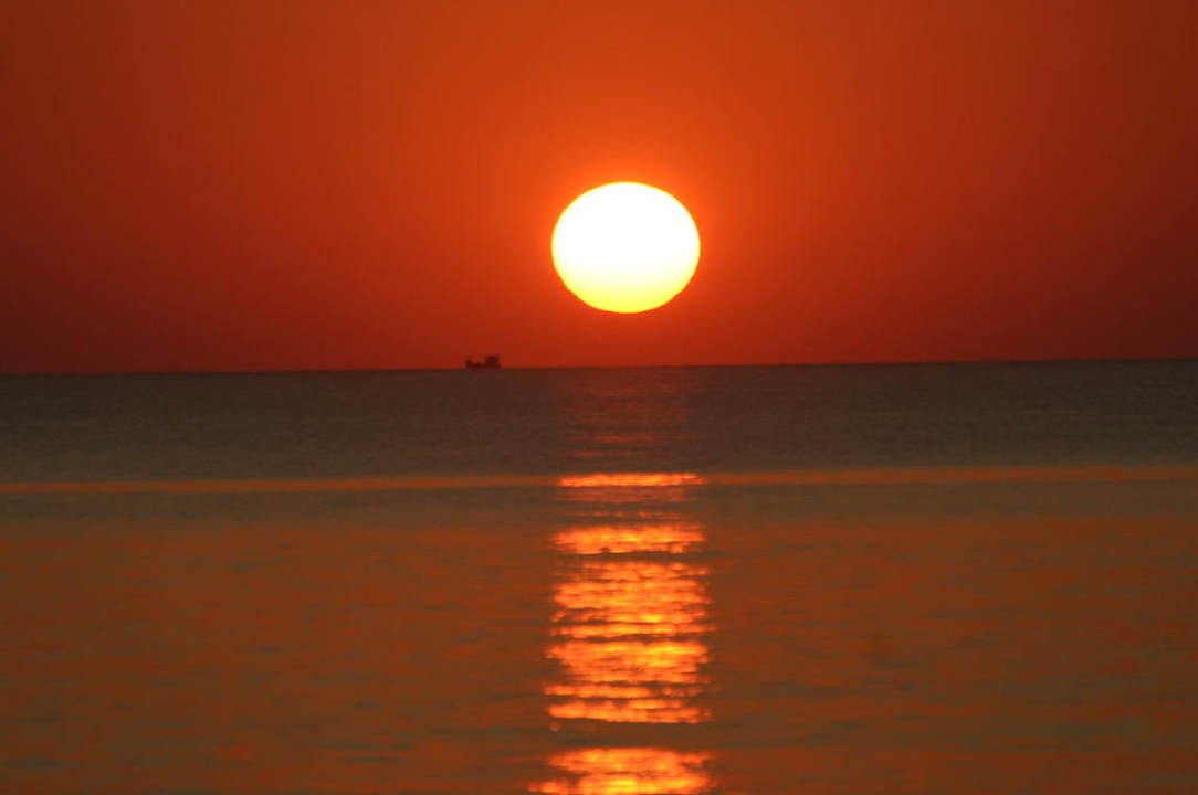 Sonnenuntergang Palm Beach Resort Hotel Palm Beach Resort