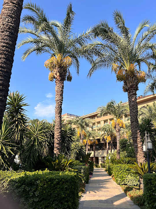 Gartenanlage Sunis Kumköy Beach Resort Hotel & Spa