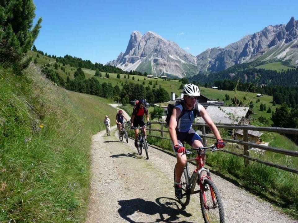 Mountenbike Tour Hotel Camping Ansitz Gamp