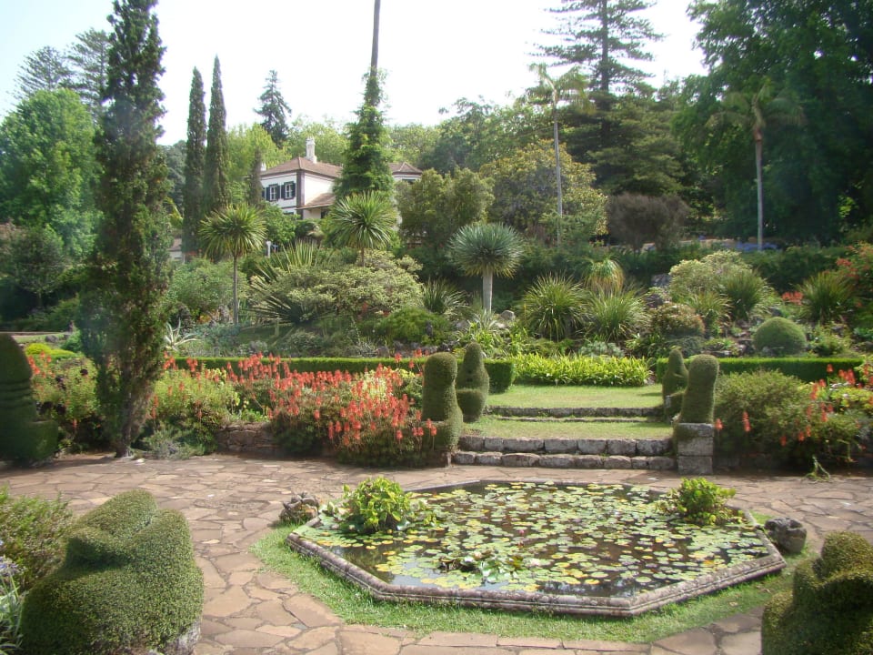 Garten vor dem Hotel Hotel Casa Velha do Palheiro