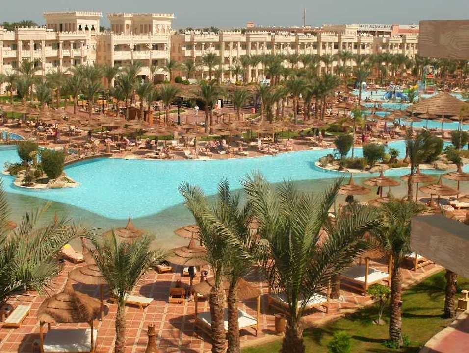 Das Hotel vom Dach aus Pickalbatros Palace Resort